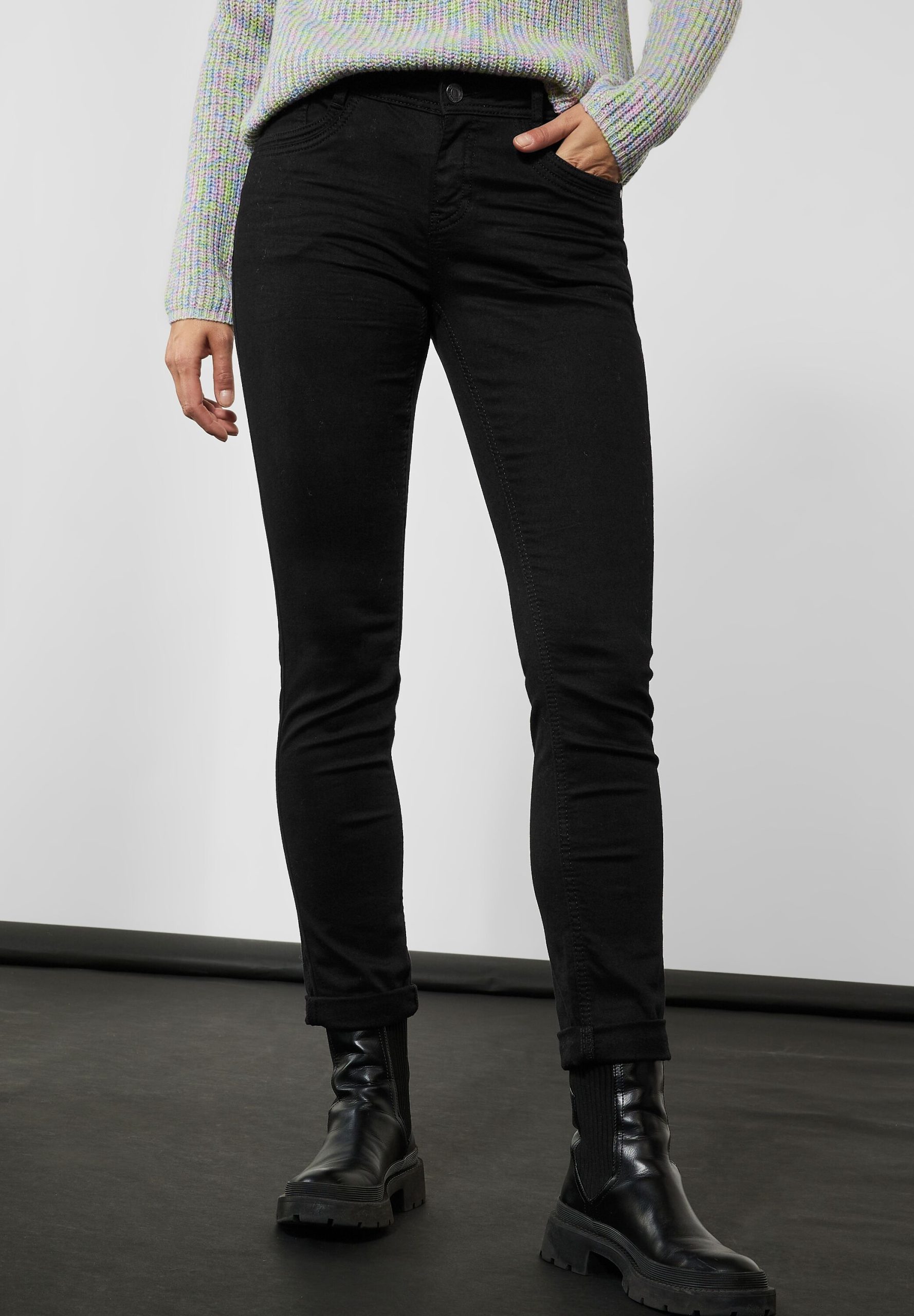 STREET ONE - Casual Fit Thermo Jeans - Modehaus Gutbrod